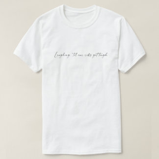 Lorde Ribs Song Quote T-Shirt
