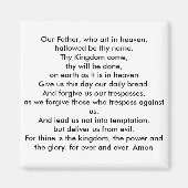 Lordgebed Magneet (Voorkant)