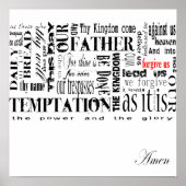 lordgebed poster (Voorkant)