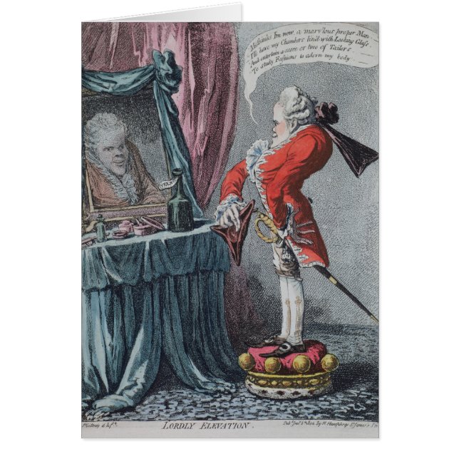 Lordly Elevation, pub. door Hannah Humphrey, 1802 (Voorkant)
