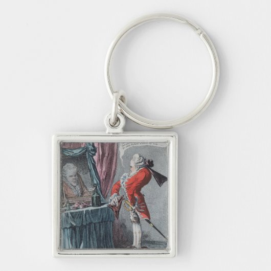 Lordly Elevation, pub. door Hannah Humphrey, 1802 Sleutelhanger (Voorkant)