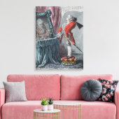 Lordly Elevation, pub. van Hannah Humphrey, 1802 Canvas Afdruk (Insitu (Woonkamer))