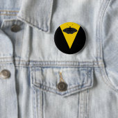 l'Ordre du Papillon-knop Ronde Button 5,7 Cm (In situ)