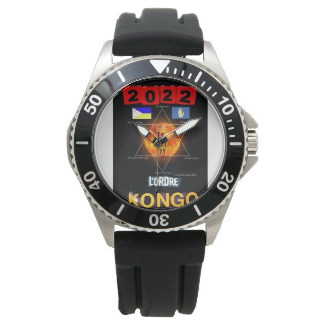 L'ordre Kongo 2022 eWatch Watch Horloge (Voorkant)