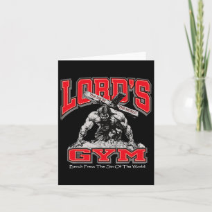 Lords Gym Bench Druk op de Zonde van de Wereld Kaart