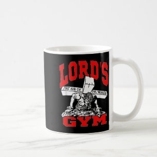 Lords Gym - Lord's De Zonde Van De Wereld Jezus Koffiemok