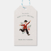 Lords Leaping | 12 dagen kerstvakantie Cadeaulabel (Voorkant)