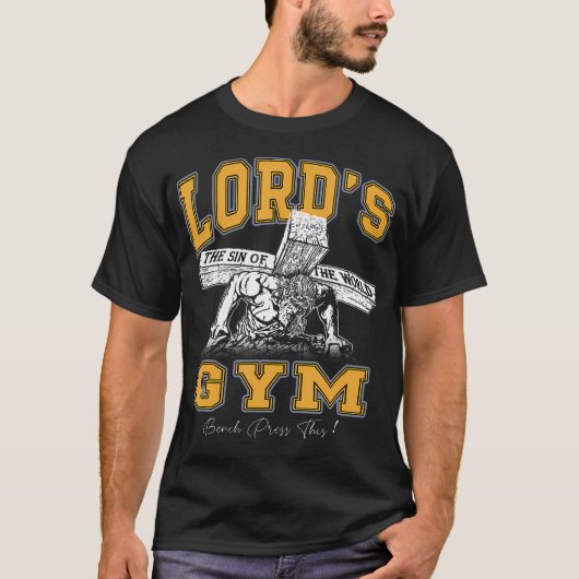 Lord's Lovely Bodybuilder  Gym Gewichtheffen T-shirt (Voorkant)