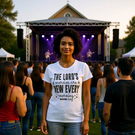 Lord's Mercies New Every Morning Lamentations T-shirt