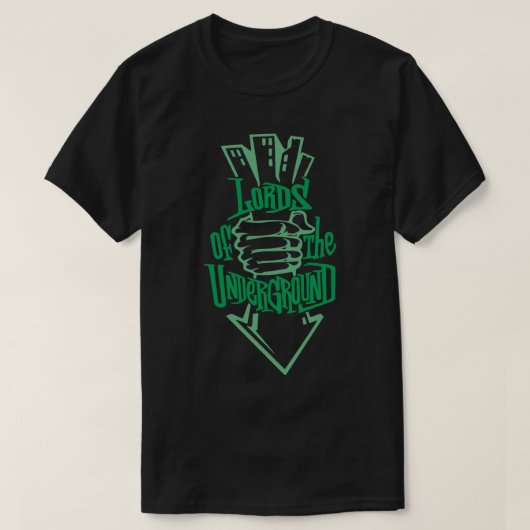 Lords ondergrondse hiphop - Klassieke T-shirt afdr (Design voorkant)
