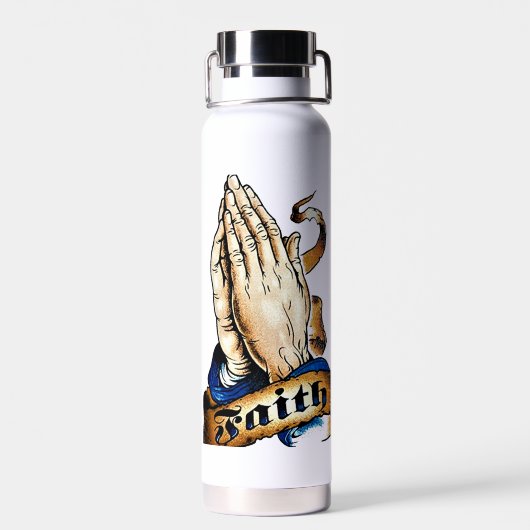 Lord's Pray Waterfles (Achterkant)