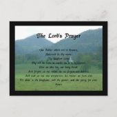 Lord's Prayer bij Wolf Fork Valley Briefkaart (Voorkant)
