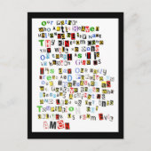 Lord's Prayer Briefkaart (Voorkant)