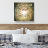 Lord's Prayer Canvas Afdruk (Insitu (Slaapkamer))