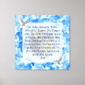 Lord's Prayer Canvas Afdruk (Voorkant)