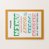 LORDS PRAYER Christelijk Legpuzzel (Horizontaal)