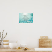 Lords Prayer Christelijk Spiritueel Poster (Keuken)