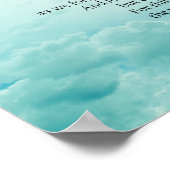 Lords Prayer Christelijk Spiritueel Poster (Hoek)