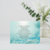 Lords Prayer Christian Spiritual Briefkaart (Staand voorkant)