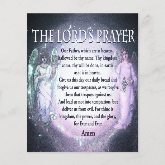 Lord's Prayer Flyer (Voorkant)