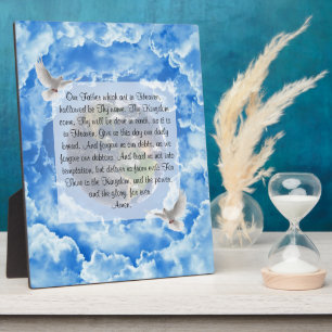 Lord's Prayer Fotoplaat