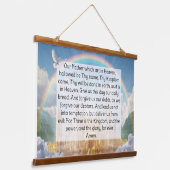 Lord's Prayer Hangend Wandkleed (Gebogen)