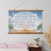 Lord's Prayer Hangend Wandkleed (Slaapkamer)
