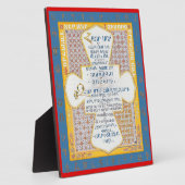 Lord's Prayer in ArmenianV3 (Hayr Mer) Fotoplaat (Zijkant)