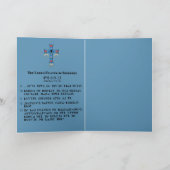 Lord's Prayer in Cherokee Blank Inside Card Feestdagen Kaart (Binnen)