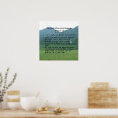 Lord's Prayer in Cherokee Characters Poster (Keuken)