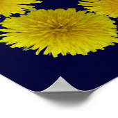 Lord's Prayer in een Dandelion-Lijst Poster (Hoek)