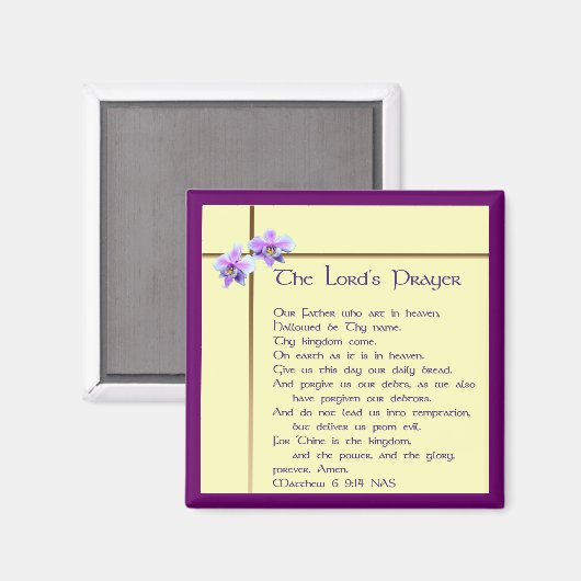 Lord's Prayer Magnet (Voorkant / Achterkant)