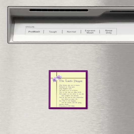 Lord's Prayer Magnet (Insitu (Vaatwasser))