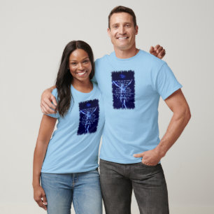 Lords Prayer Mannen Lange hoes T-Shirt