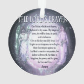 Lord's Prayer Ornament (achterkant)