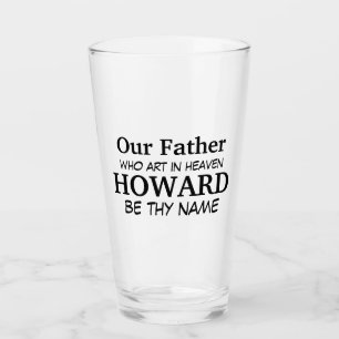 Lord's Prayer Pint Glass Glas
