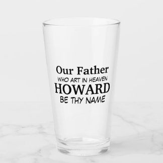 Lord's Prayer Pint Glass Glas