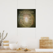 Lord's Prayer Poster (Keuken)