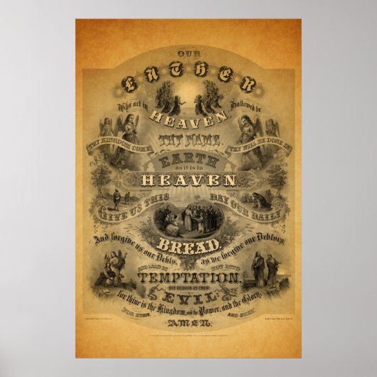 Lord's Prayer Poster 4 (Voorkant)