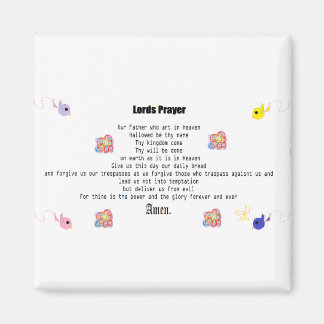 Lord's Prayer Poster Magneet