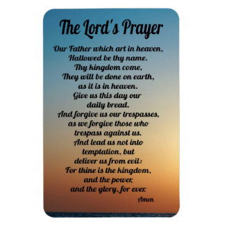 Lord's Prayer Refkoelkast Magnet Magneet