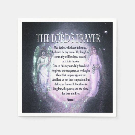 Lord's Prayer Servetten (Voorkant)