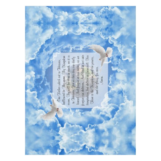 Lord's Prayer Tafelkleed (Voorkant)