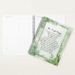 Lord's Prayer Waterverf Botanische Poster Print Planner