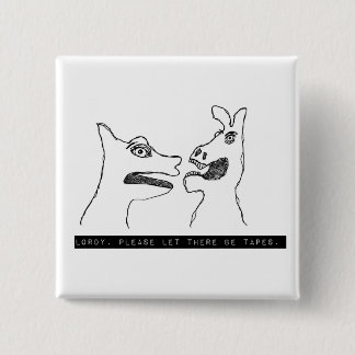 LORDY 1975-labelknop Vierkante Button 5,1 Cm