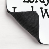 Lordy Lordy-look Whos 40 Black Muismat (Hoek)