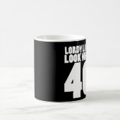 Lordy Lordy ziet er 40 uit Koffiemok (Center)