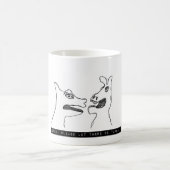 Lordy met mok van labeltape van 1975 (Center)