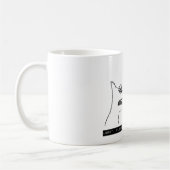 Lordy met mok van labeltape van 1975 (Links)