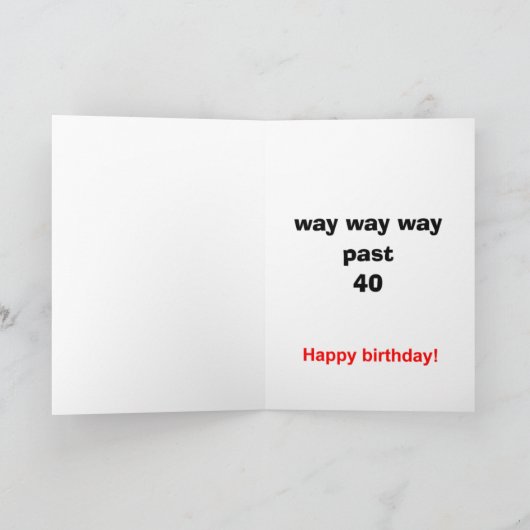 Lordy's verjaardag kaart (Binnen)